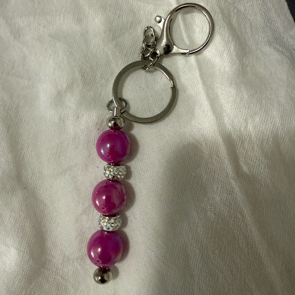 Colorful Beaded Keychain - Picture 10 of 16
